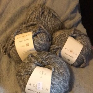 Rowan Alpaca Chunky Yarn 4 skeins